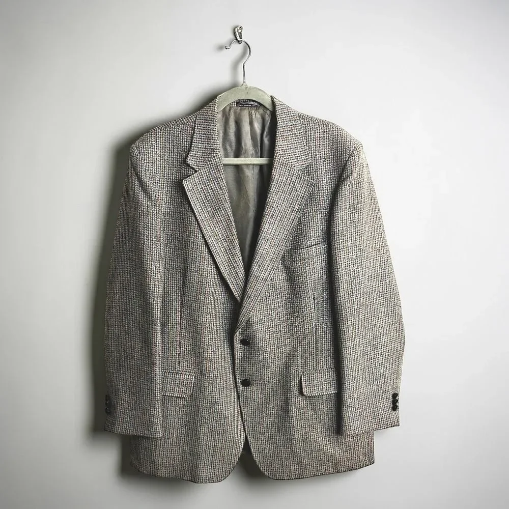 Elegant Gray Men's Blazer